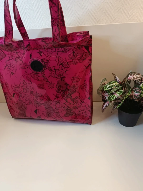 👜 Sac diesel rose fleuri 👜