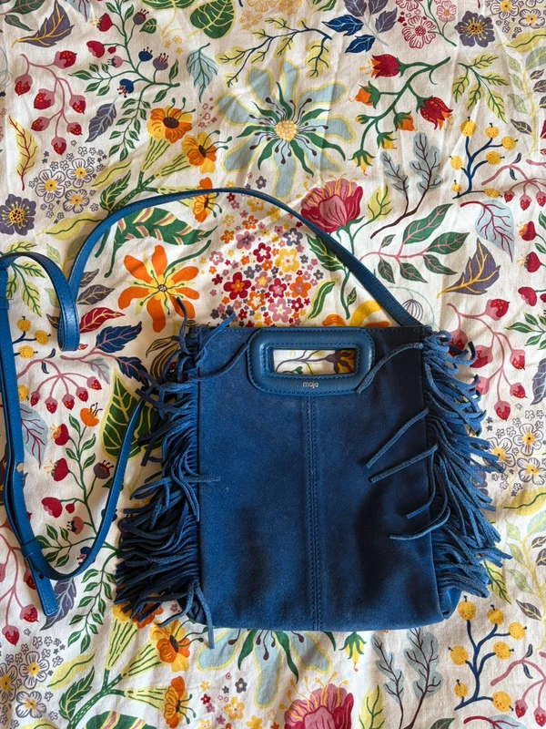 Sac Maje M mini bleu
