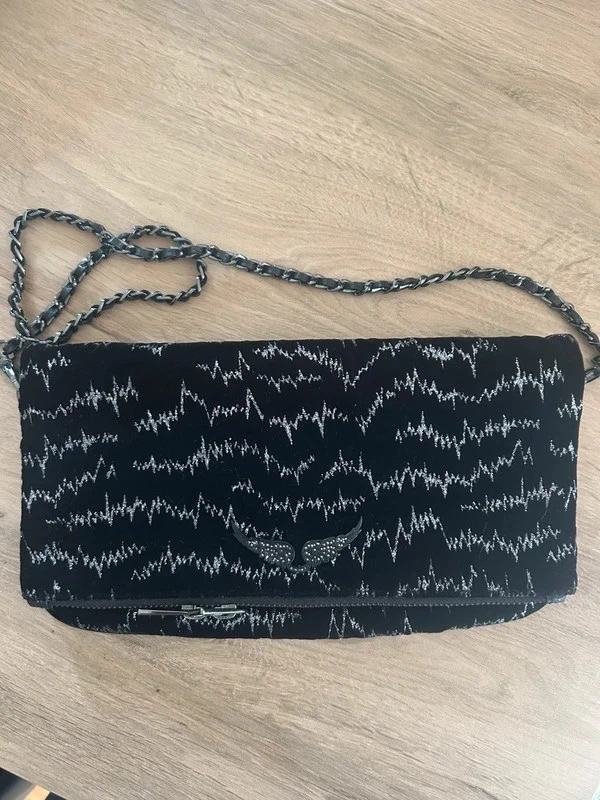 Pochette rock édition limitée - Zadig & Voltaire- noire - excellent état