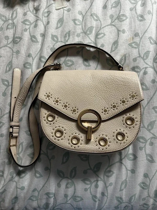 Sac bandoulière crème