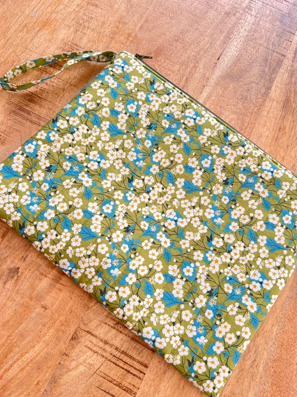 Maxi pochette en Liberty