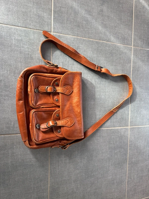 Sac Paul Marius « Le Rouen » Camel – Modèle épuisé