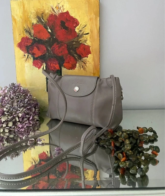 Sac bandoulière longchamp tourterelle
