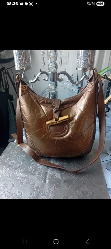 Sac lonchamps en bandoulière 28x30x6