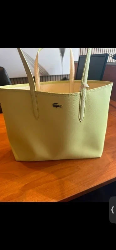 Sac cabas Anna réversible Lacoste avec pochette