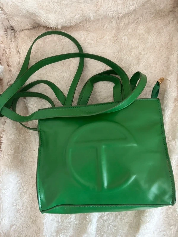 Petit sac Telfar vert émeraude