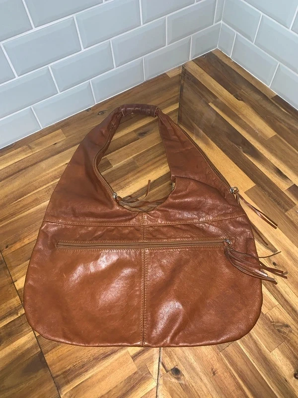 Vintage : Sac hobo en cuir