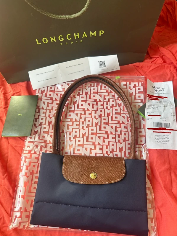 Sac Le Pliage bleu marine – Grand format L