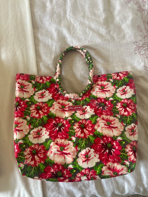 Lou harvey design grand sac de plage ou autre en toile plastifiée