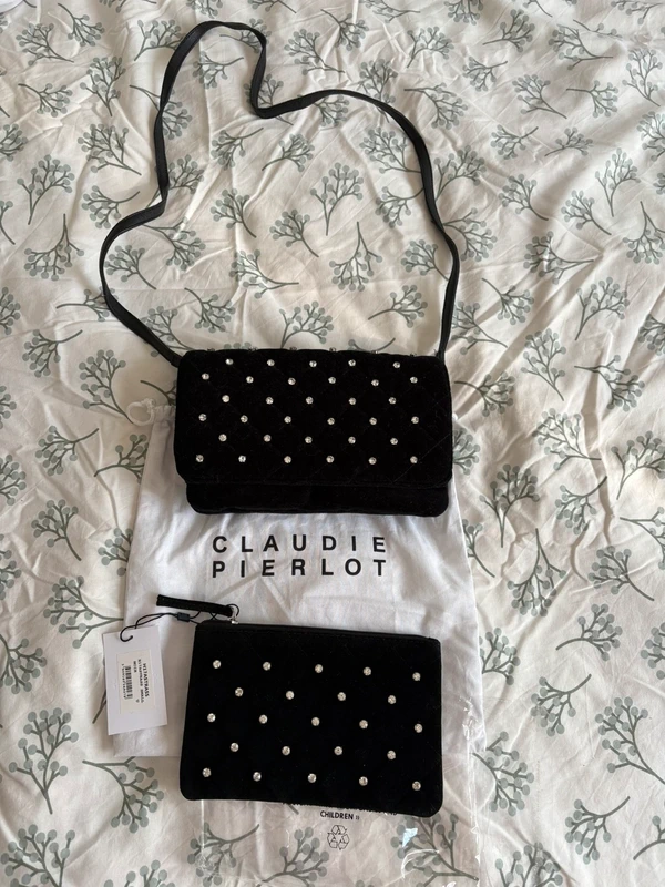 Sac Claudie, Pierlot en velours