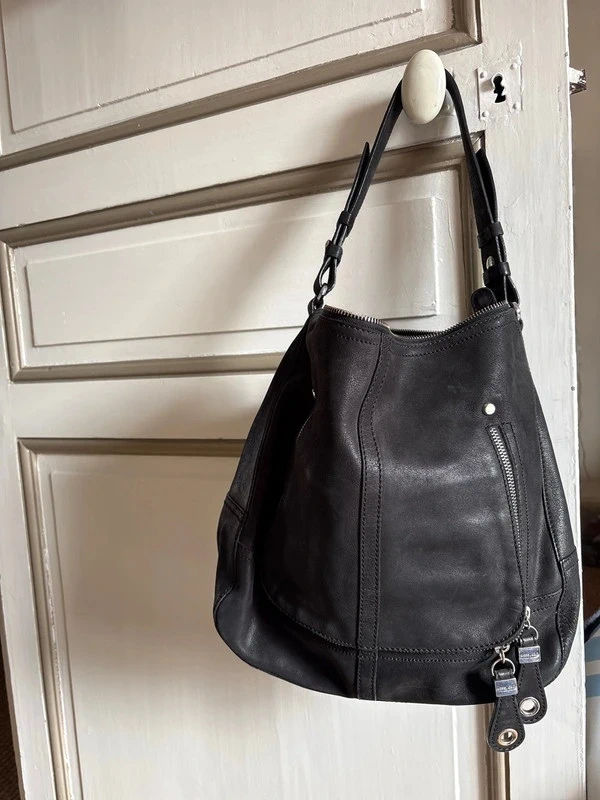 Sac nubuck noir Kesslord