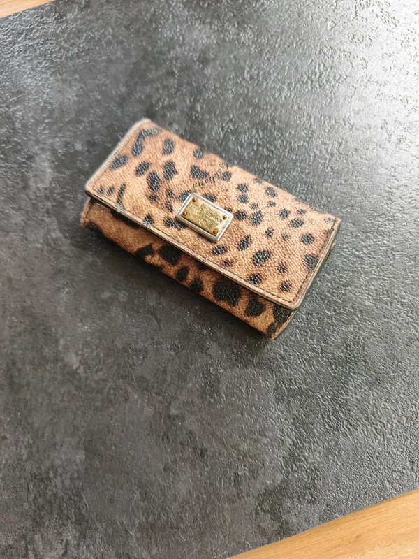 Porte clés Dolce Gabbana en cuir de