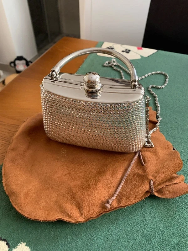 Pochette sac soirée tendance fashion strass