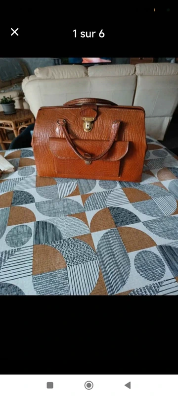 Valise de voyage vintage
