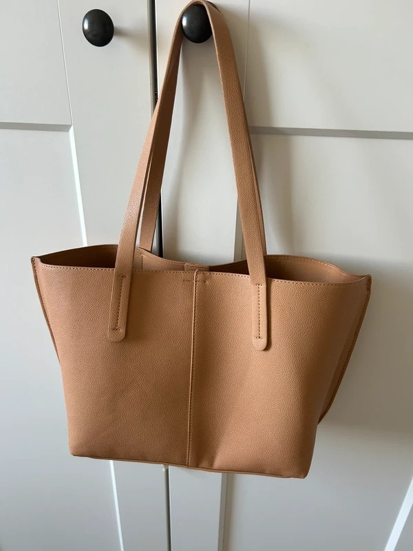 Grand sac cabas Galeries Lafayette camel/beige – très bon état